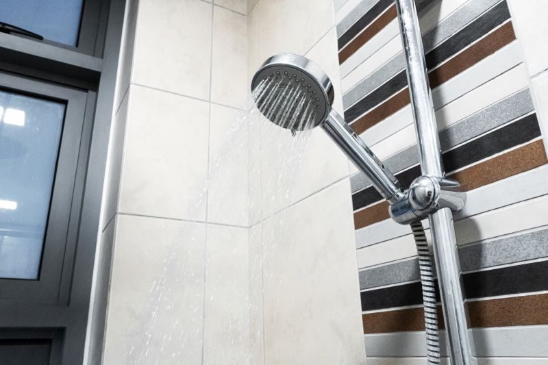 Modern Showerhead and Fixtures